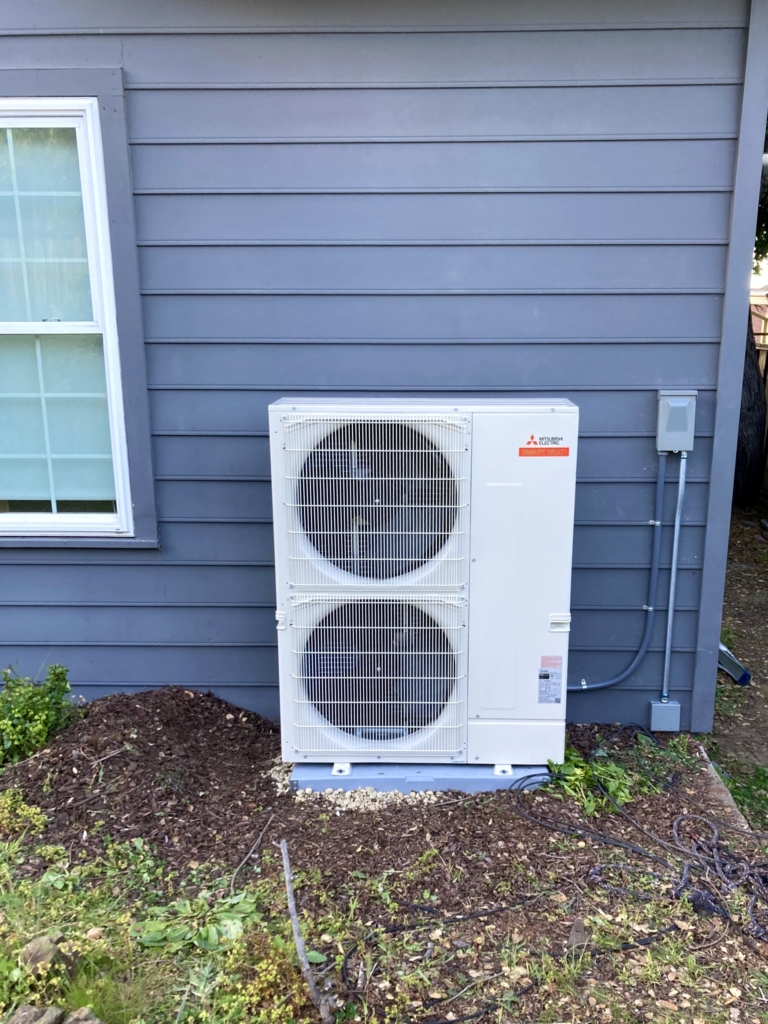 Mitsubishi MXZ-SM60NAM-U1 heat pump installed by Nur HVAC