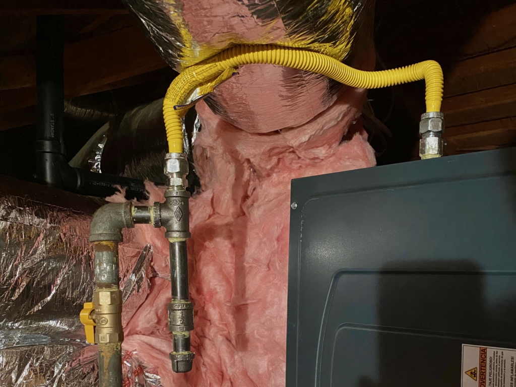 Trane S9X2C100U5PSBA two-stage gas furnace installed by Nur HVAC