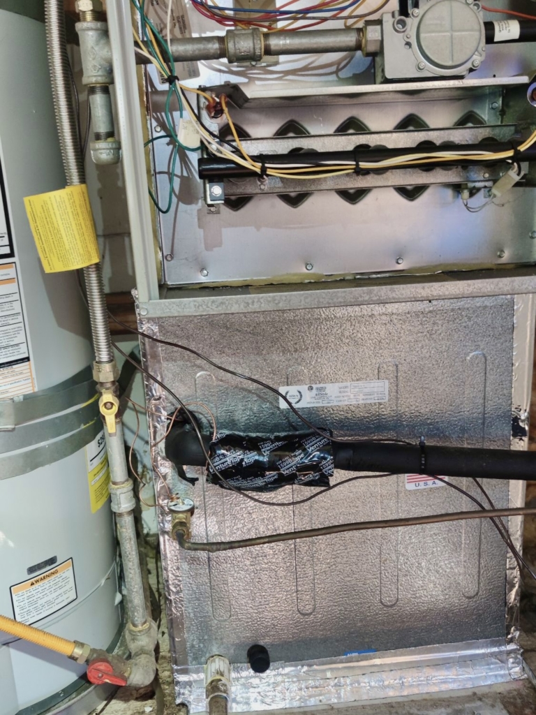 Trane XV80 furnace repaired by Nur HVAC