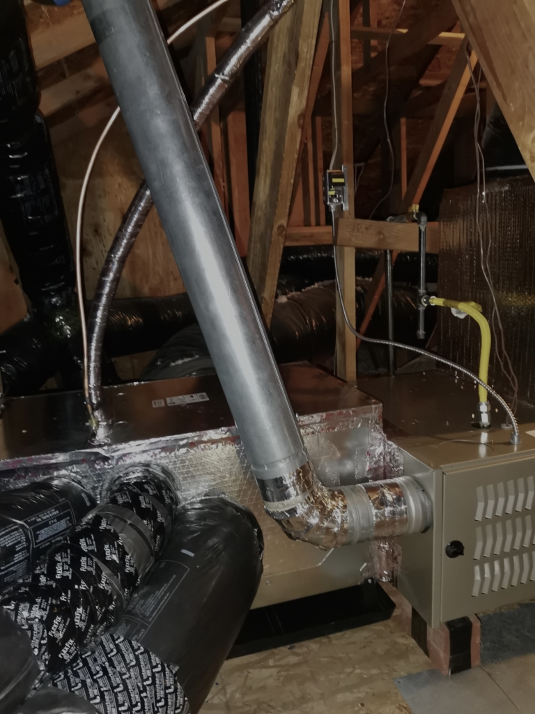 Bryant 821TA36070V14 two-stage furnace installed by Nur HVAC