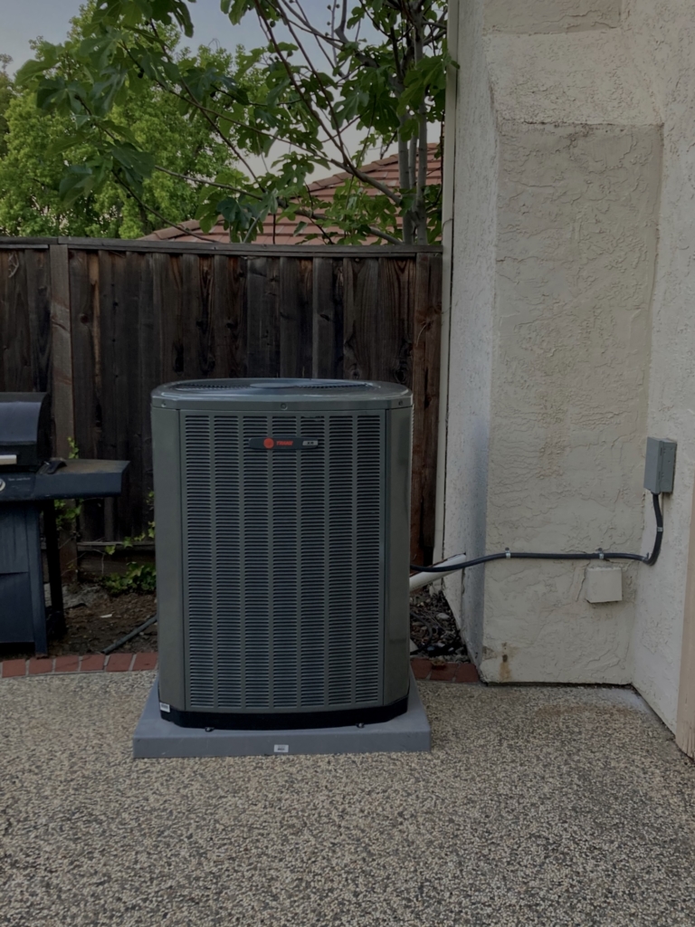 Trane 4TTR5048 air conditioner installed by Nur HVAC