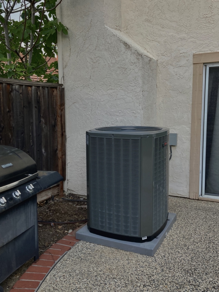 Trane 4TTR5048 air conditioner installed by Nur HVAC