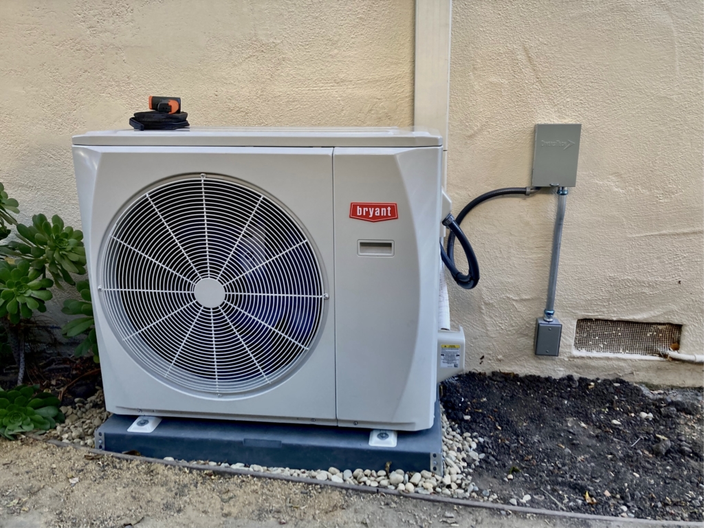 Bryant 38MARBQ36AA3 heat pump installed by Nur HVAC