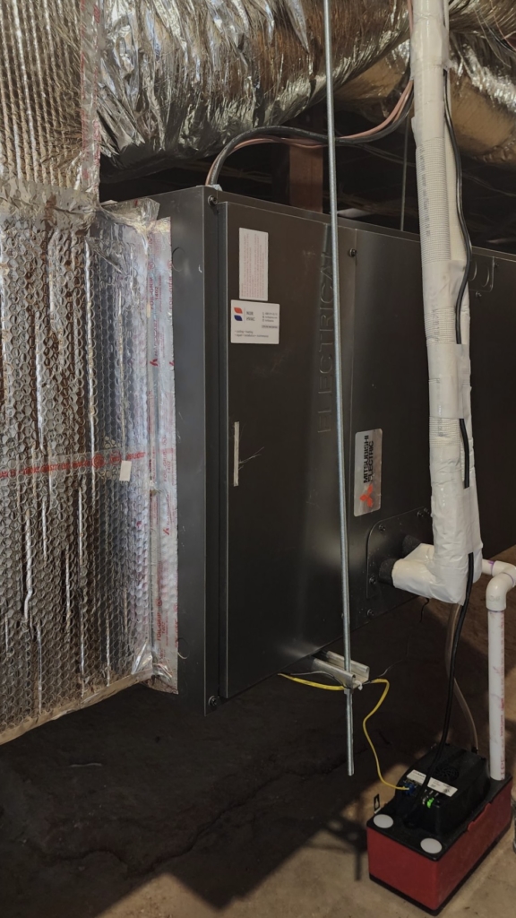 Mitsubishi MXZSM60NAMU1 heat pump installed by Nur HVAC
