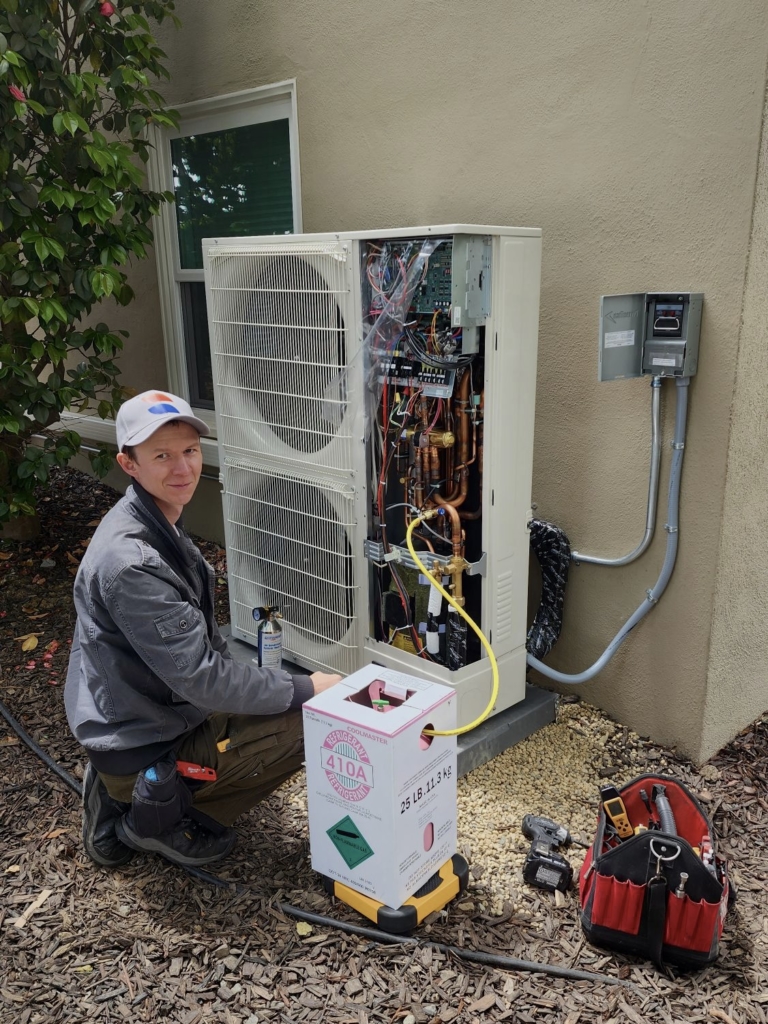 Mitsubishi MXZSM60NAMU1 heat pump installed by Nur HVAC