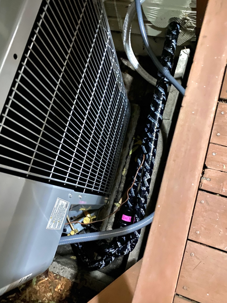 Carrier 24SCA536W003 air conditioner installed by Nur HVAC