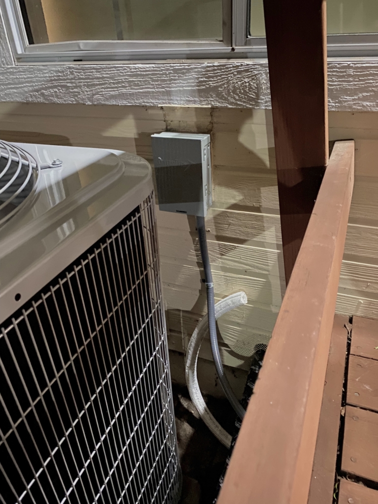 Carrier 24SCA536W003 air conditioner installed by Nur HVAC