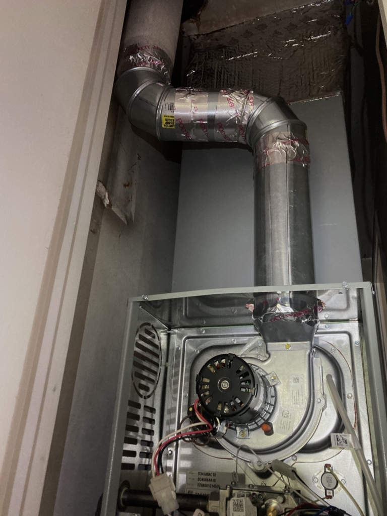 Trane S8X1B060 furnace installed by Nur HVAC