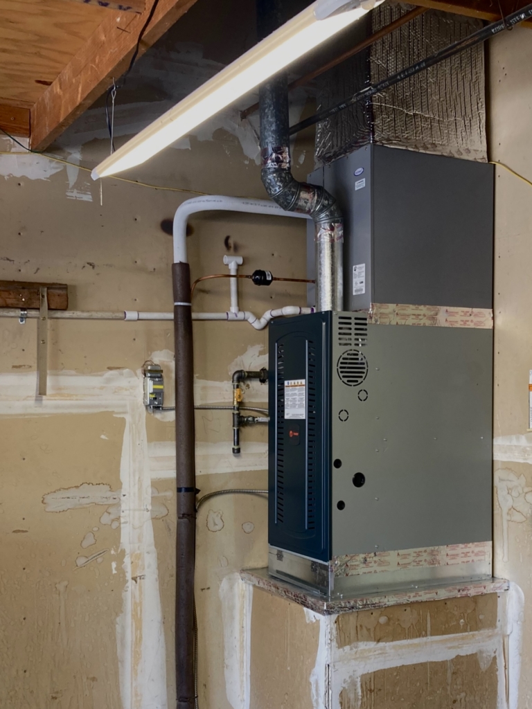 Trane S8X1B060 furnace installed by Nur HVAC