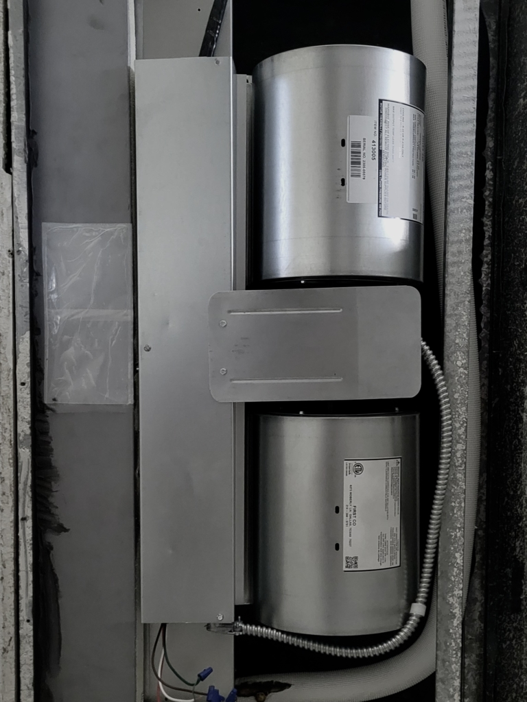 FirstCo 30HX5 fan coil installed by Nur HVAC