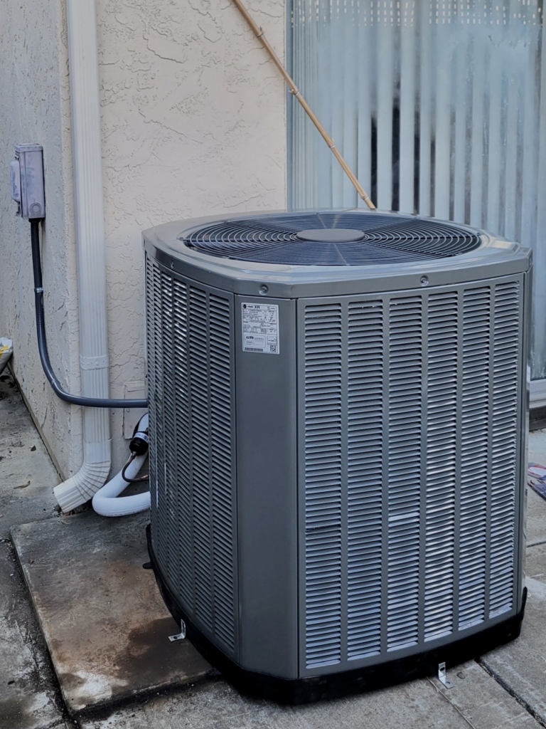 Trane XR15 air conditioner installed by Nur HVAC