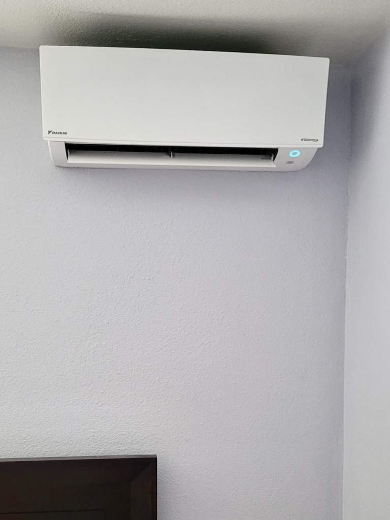 Daikin M-series two-zone ductless mini-split installed by Nur HVAC