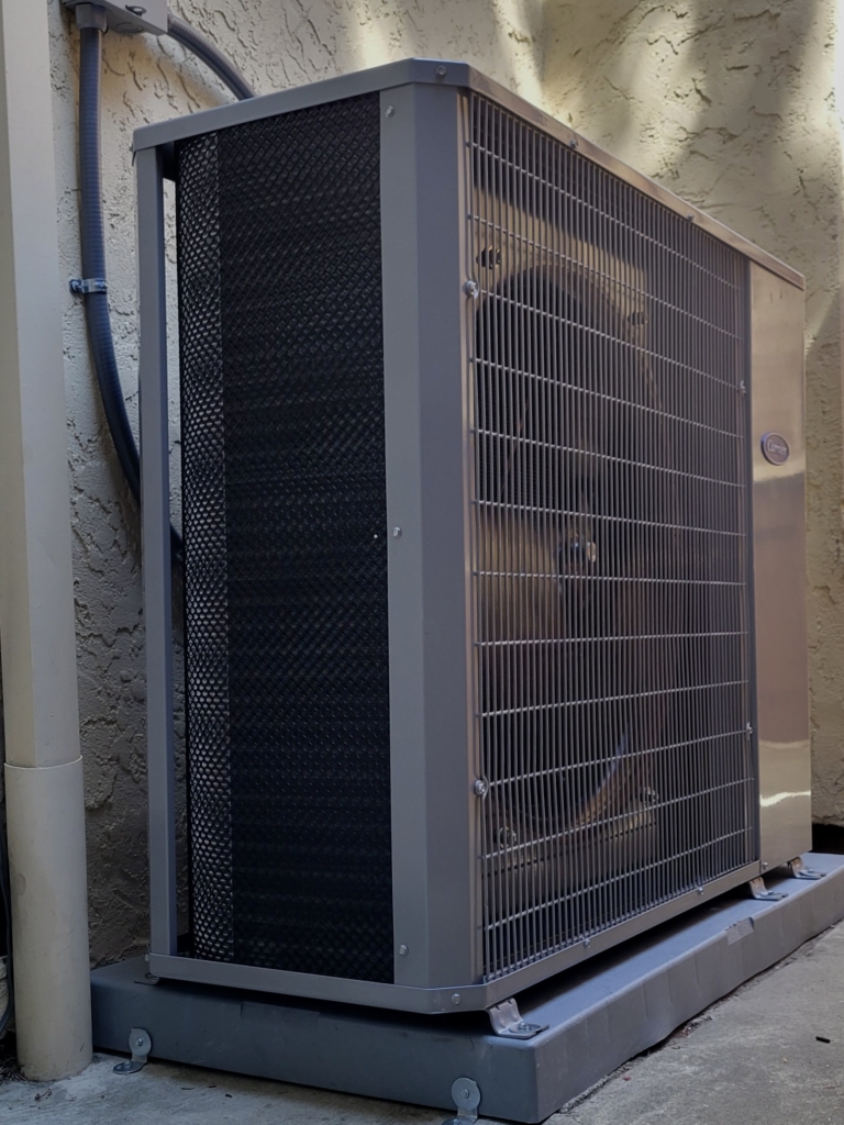 Carrier 34SCA536 air conditioner installed by Nur HVAC in Menlo Park, CA