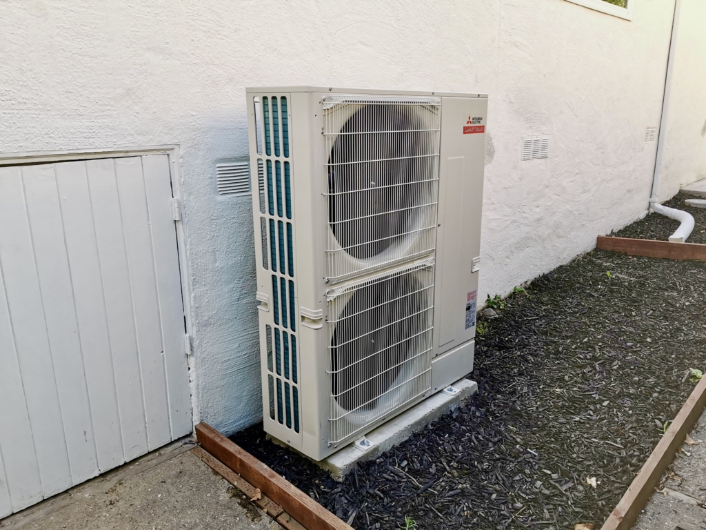 Mitsubishi MXZ-SM60NAM-U1 heat pump installed by Nur HVAC