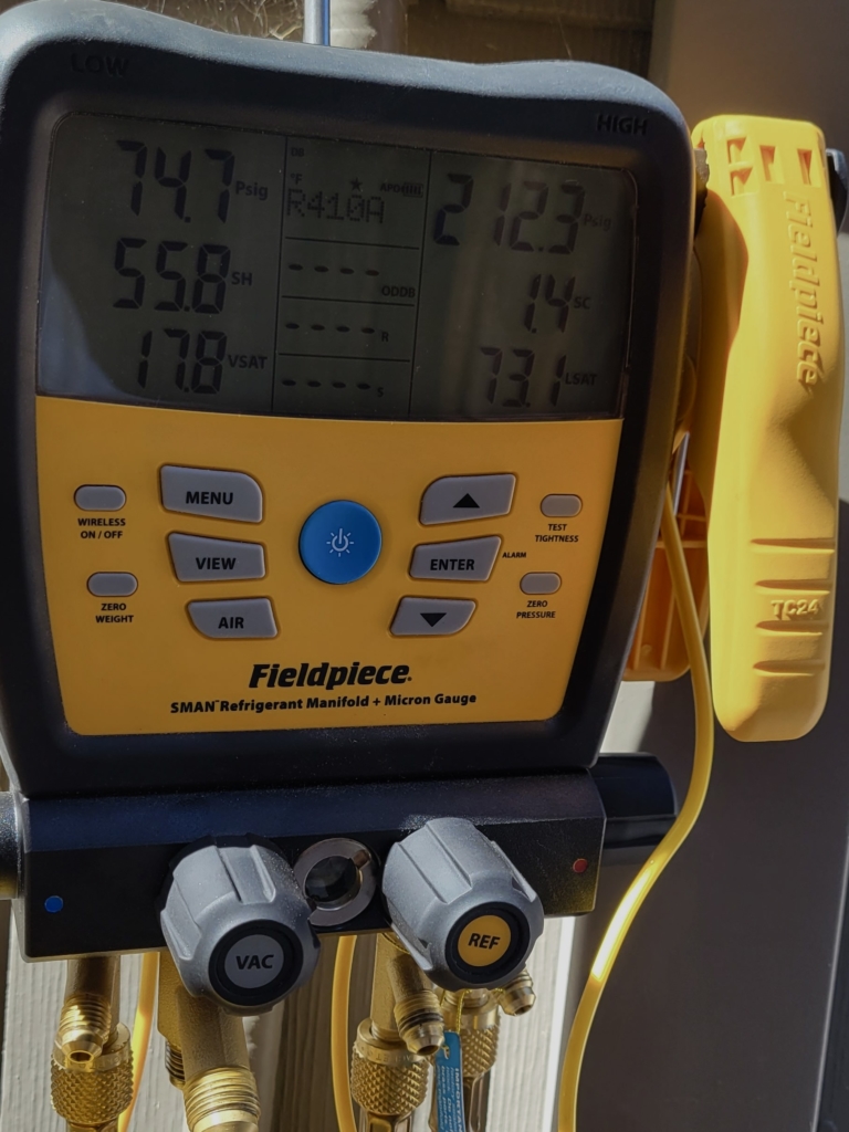 R-410A, commonly known by its brand name Puron, is a refrigerant used in air conditioning systems. R-410A was developed as a replacement for R-22, which have been found to contribute to ozone depletion. Here are some key points about R-410A: 1. Environmentally Friendly: R-410A doesn't contain chlorine, which makes it ozone-friendly and complies with environmental regulations. 2. High-Efficiency Refrigerant: it's known for its excellent cooling capacity and energy efficiency. It allows air conditioning systems to operate at higher pressures and achieve greater performance. 3. System Compatibility: air conditioning systems designed for R-410A use specific components, such as compressors and heat exchangers, to accommodate the higher pressures and characteristics of this refrigerant.