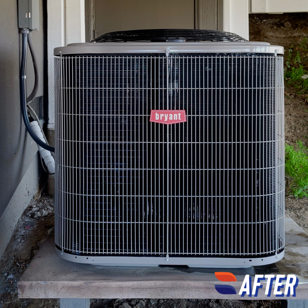 Bryant 115SAN air conditioner installed by Nur HVAC in San Carlos, CA