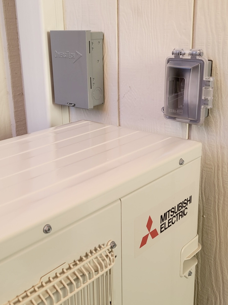 Mitsubishi MXZ-4C36NA4-U1 multi-zone heat pump installed by Nur HVAC