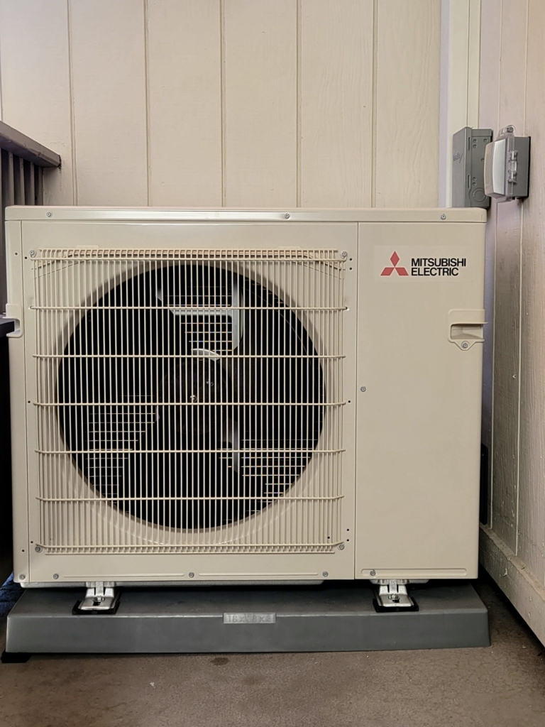 Mitsubishi MXZ-4C36NA4-U1 multi-zone heat pump installed by Nur HVAC