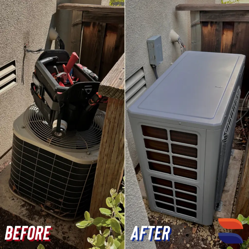Gree FLEXX36HP230V1BH heat pump installed by Nur HVAC in San Jose, CA