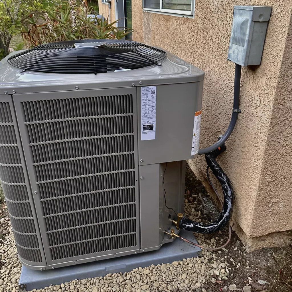 Bryant 127TAN06000W condenser installed by Nur HVAC in San Jose, CA