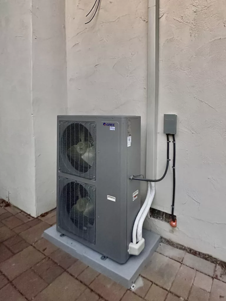 Gree Flexx60HP230V1AO heat pump installed by Nur HVAC