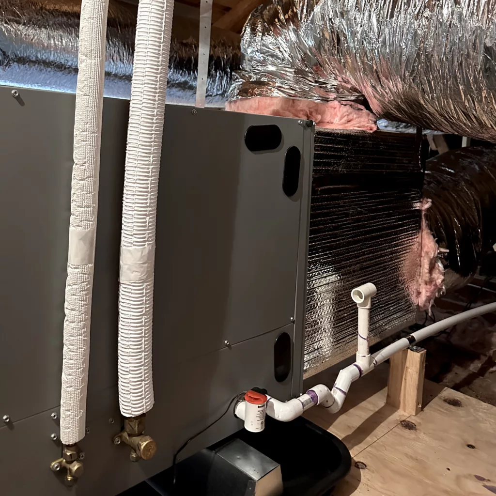 Gree FLEXX60HP230V1BH air handler installed by Nur HVAC