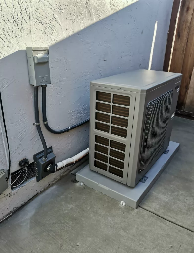 Gree FLEXX36AC230V1AO heat pump installation by Nur HVAC in San Jose, CA