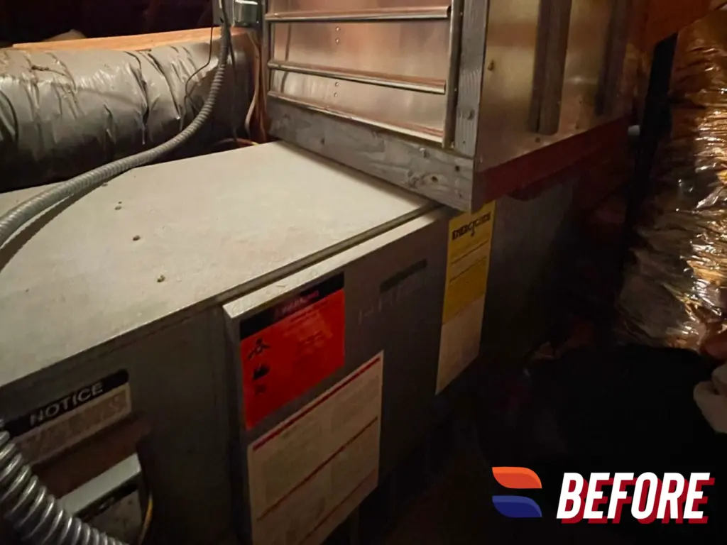 Bryant 821TA furnace installed by Nur HVAC