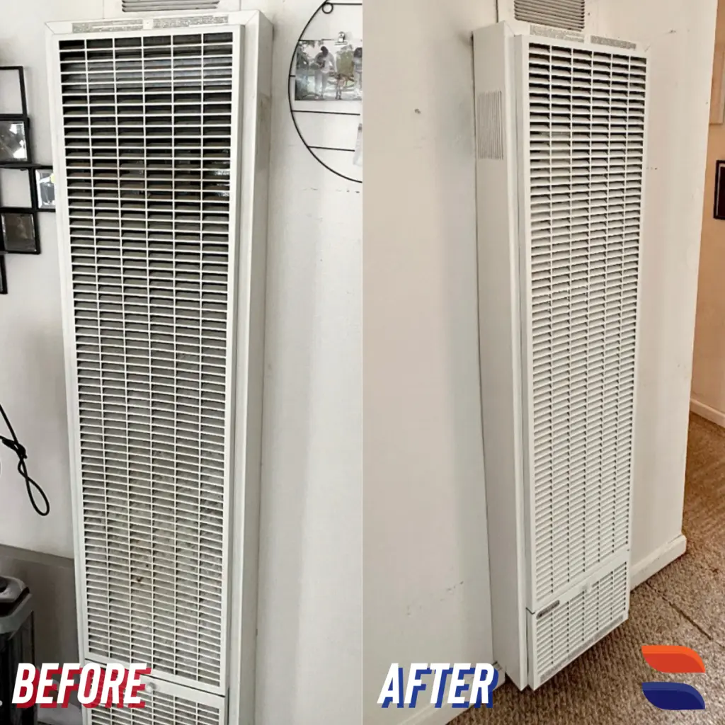 Wall heater replacement by Nur HVAC in Redwood City, CA
