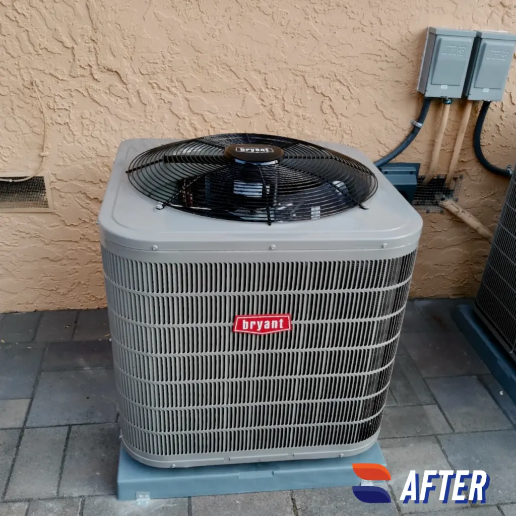Bryant 126SAN04800W heat pump installed by Nur HVAC