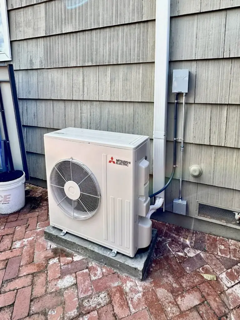 Mitsubishi SUZ-KA36NA heat pump installed by Nur HVAC