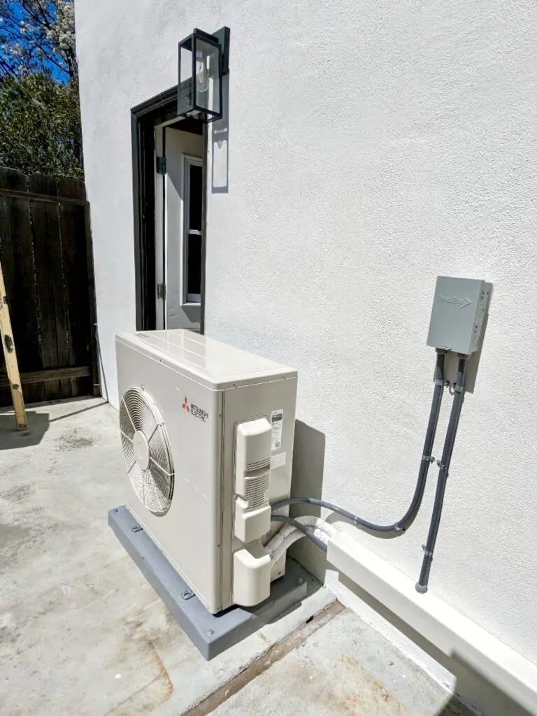 Mitsubishi SUZ-KA30NA2 heat pump installed by Nur HVAC