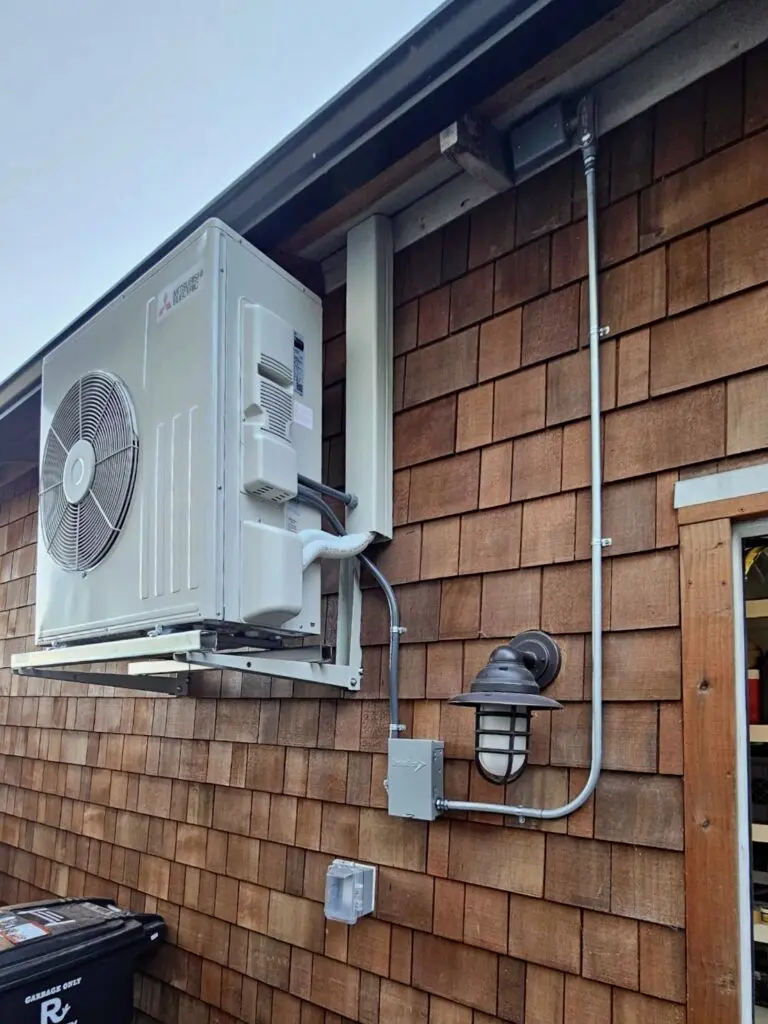 Mitsubishi SUZ-KA30NA heat pump installed by Nur HVAC