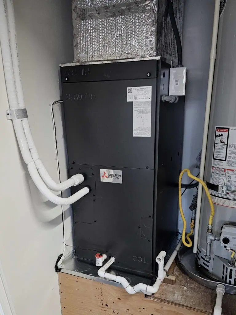 Mitsubishi SUZ-KA30NA heat pump installed by Nur HVAC