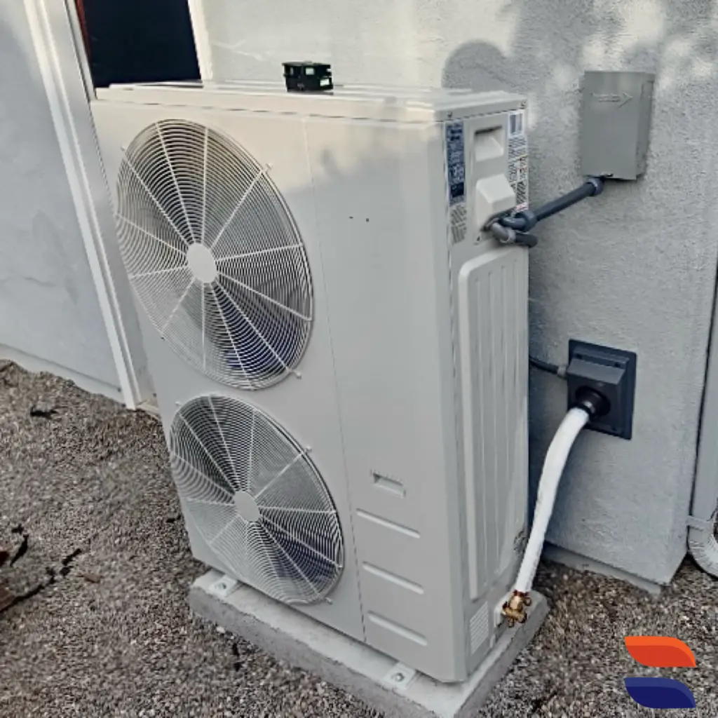 Carrier 38MURAQ heat pump installed by Nur HVAC