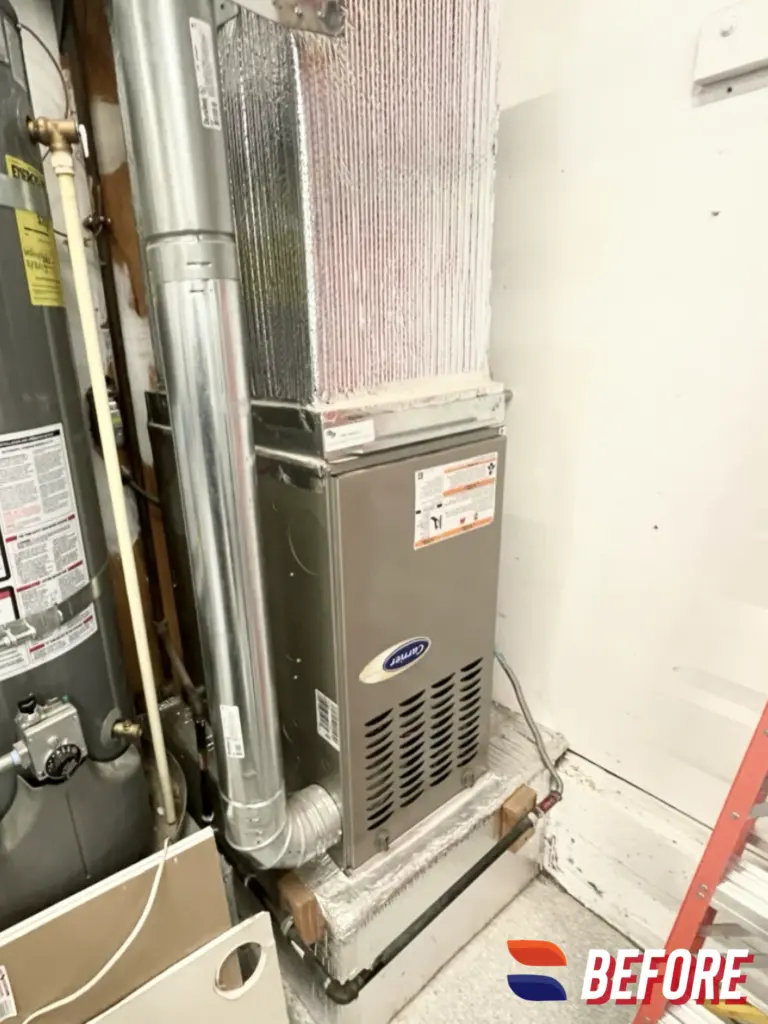 Mitsubishi MXZ-SM36NAM2 3-ton heat pump installed by Nur HVAC