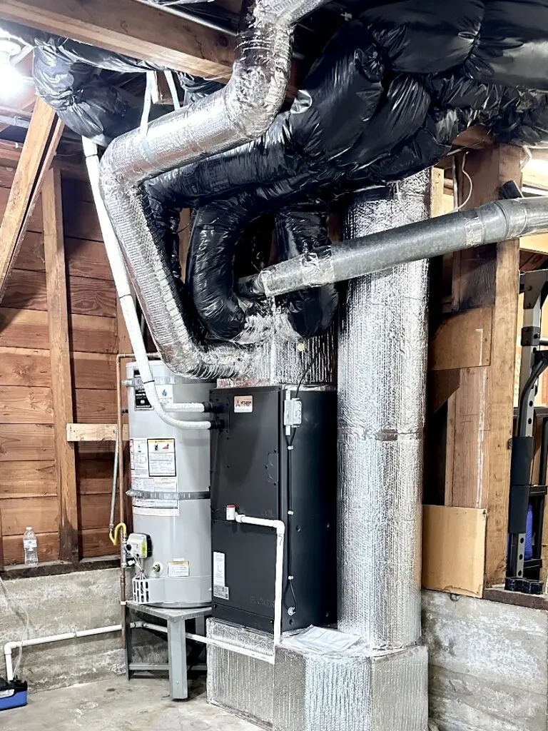Mitsubishi SVZ-KP30NA air handler installed by Nur HVAC