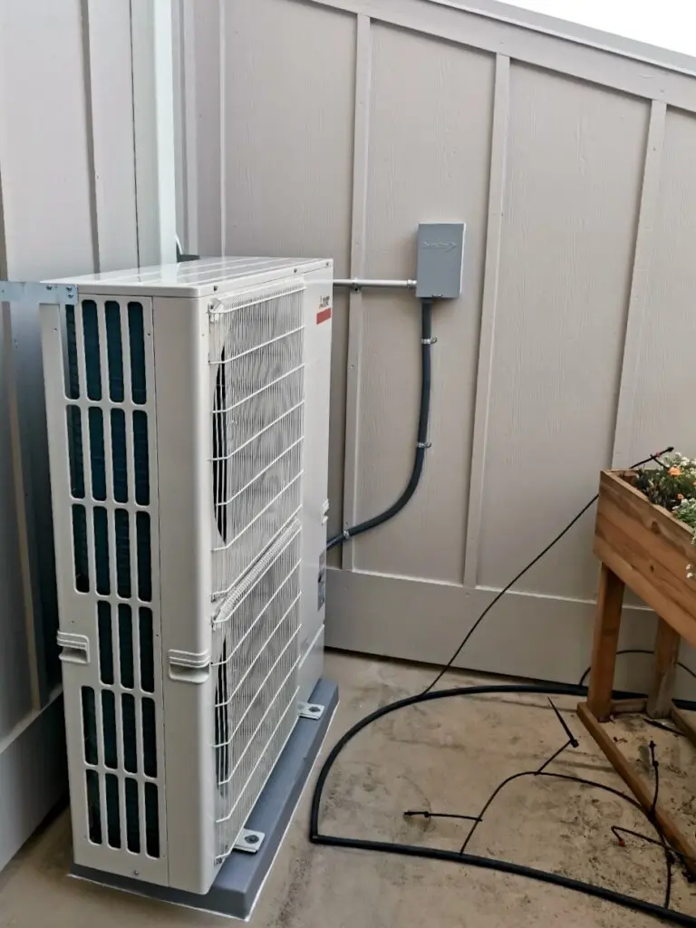 Mitsubishi MXZ-SM48NAM heat pump installation by Nur HVAC in Foster City