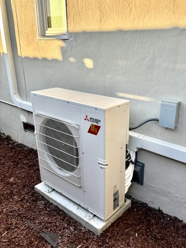 Mitsubishi MXZ-3C30NAHZ mini-split system installation by Nur HVAC in San Mateo, CA