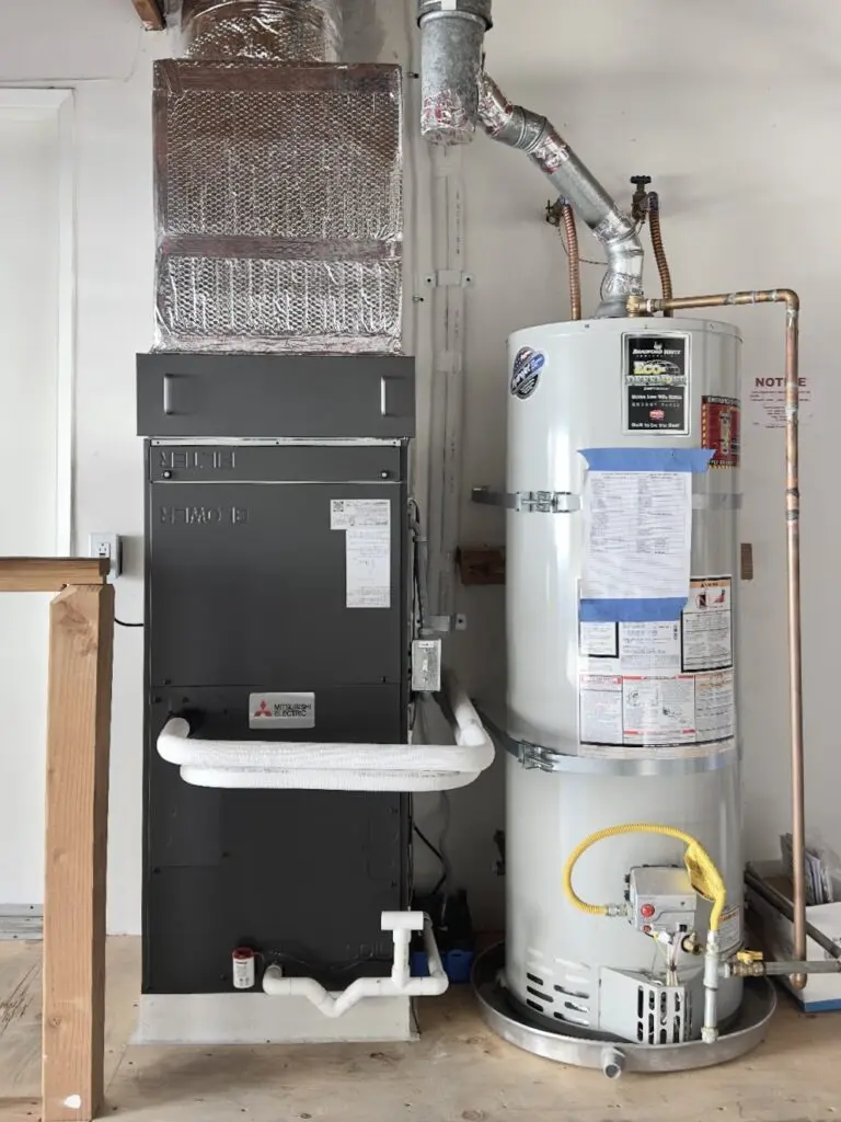 Mitsubishi MXZ-SM60NA system installed by Nur HVAC in San Carlos, CA
