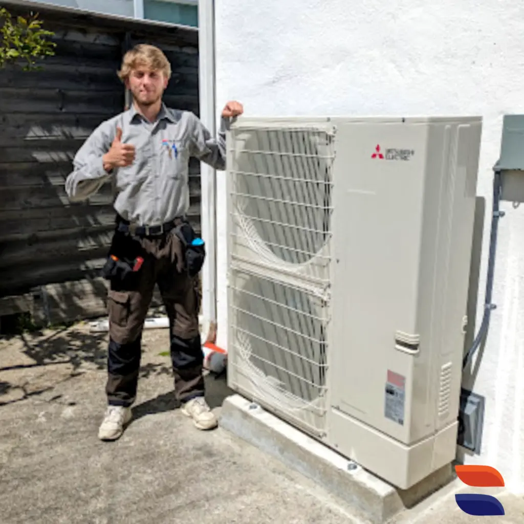  We’re thrilled to share that our skilled technicians have just installed the Mitsubishi PUZ-A36NKA7 heat pump with absolute precision and care! Experience unmatched comfort and efficiency with this cutting-edge system, designed to keep your home cozy in any season. Thinking about upgrading your HVAC system? Let us handle it with the same expertise and professionalism. Contact us today! 