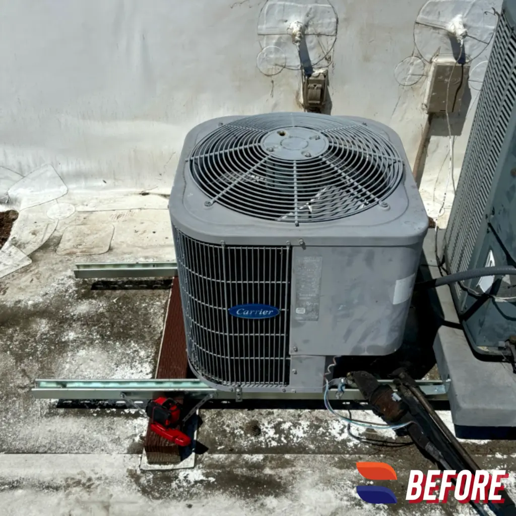 Carrier AC 24SCA524W003 air conditioner installed by Nur HVAC