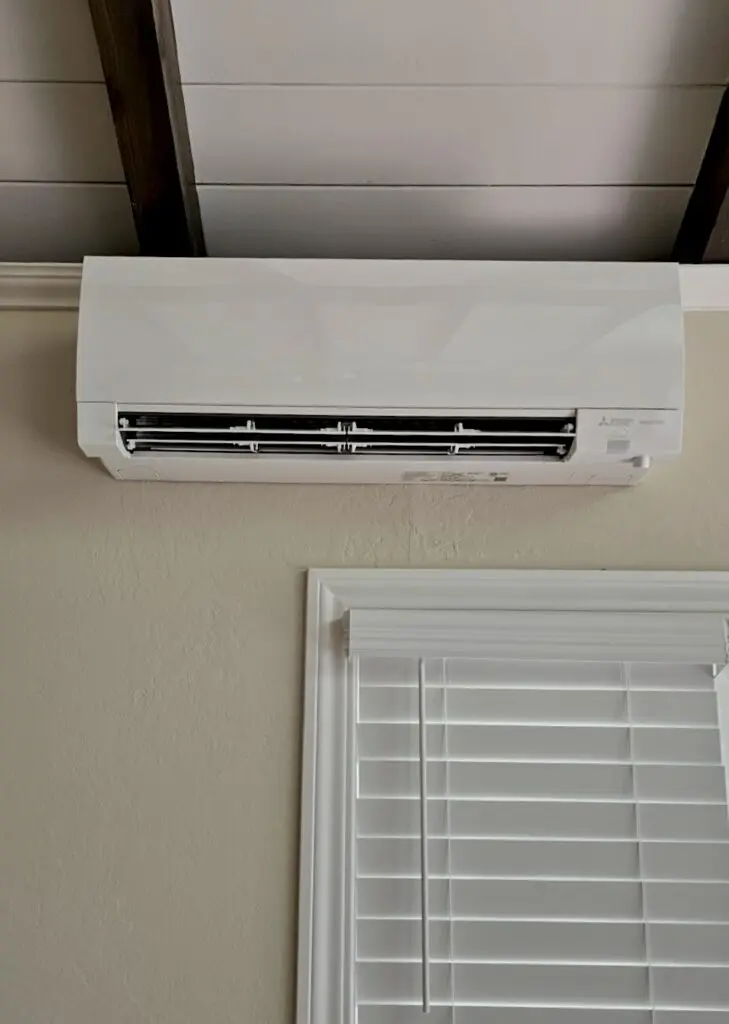 Mitsubishi MSZ-FS9NA wall mounted unit installed by Nur HVAC