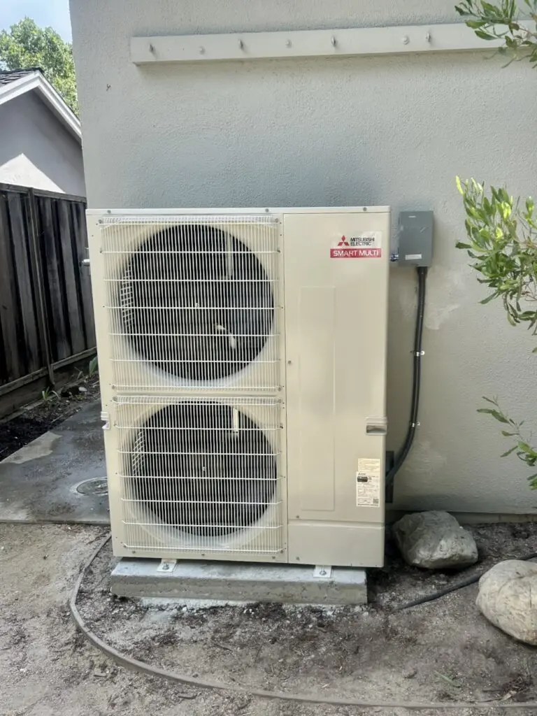 Mitsubishi MXZ-SM60NAM ducted system installation by Nur HVAC