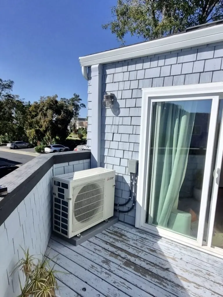 Mitsubishi MXZ-4C36NA 3-zone mini-split system installed by Nur HVAC