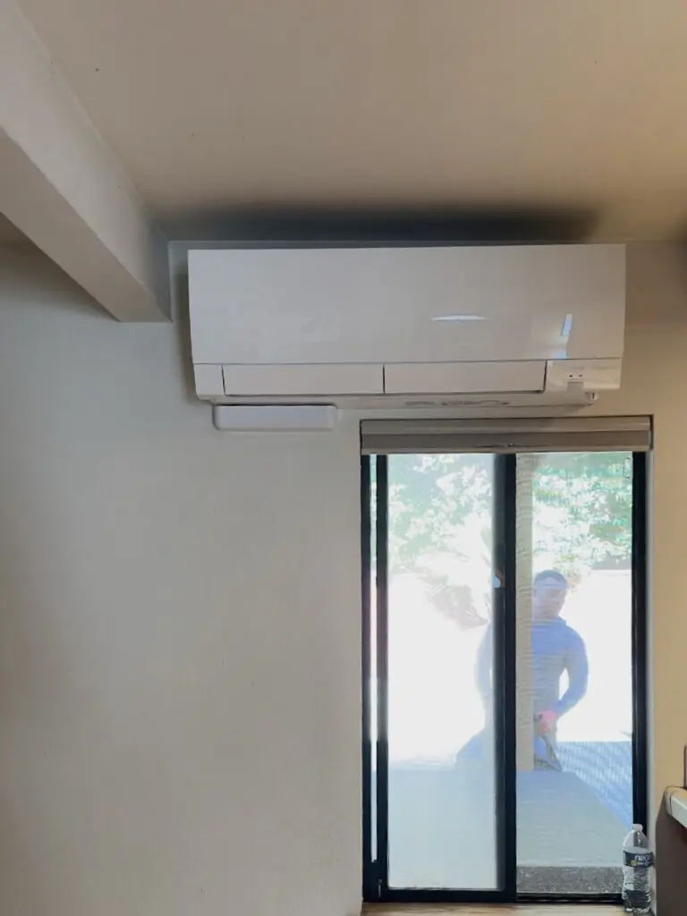 Mitsubishi MXZ-SM36NA mini-split system installed by Nur HVAC in Cupertino, CA