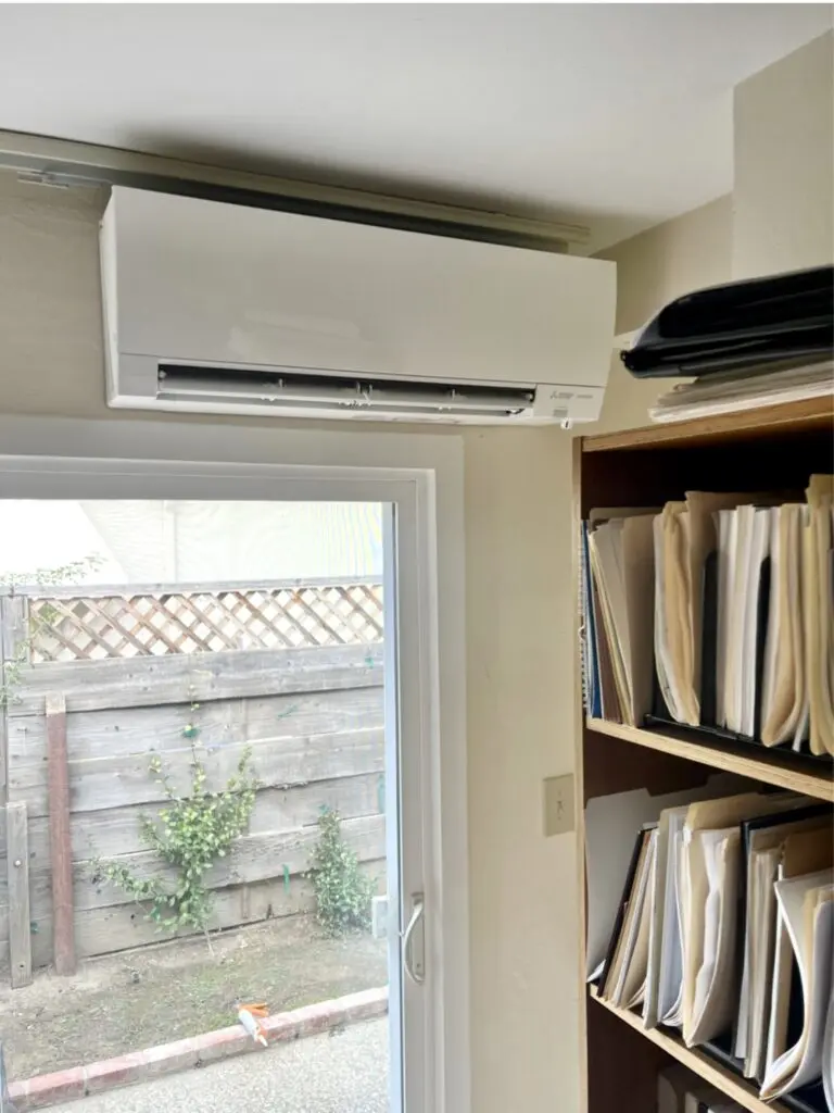 Mitsubishi Electric MSZ-FS06NA ductless mini-split installed by Nur HVAC