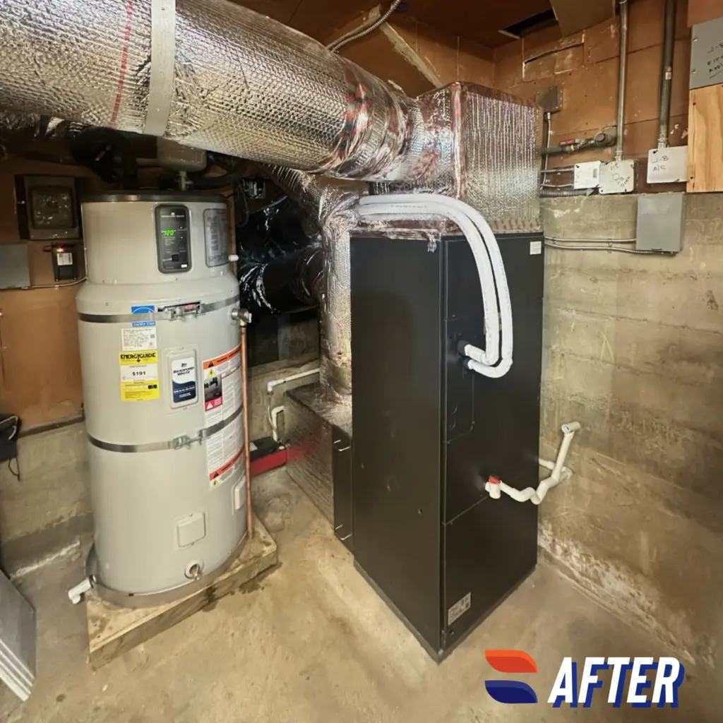 Mitsubishi MXZ-SM36NA heat pump condenser installed by Nur HVAC