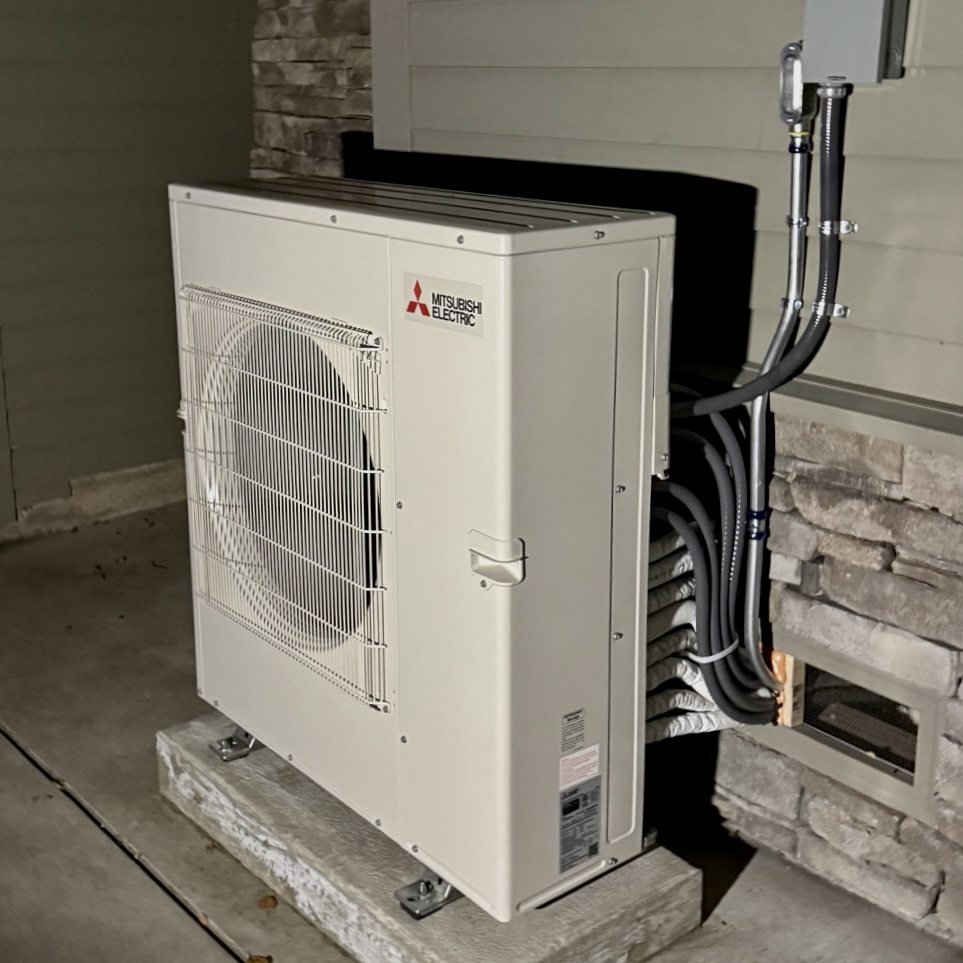 Mitsubishi MXZ-5C42NA mini-split system installation in San Carlos, CA
Looking to upgrade your home’s heating and cooling? Meet the Mitsubishi MXZ-5C42NA mini split system – the ultimate solution for energy-efficient comfort! With its multi-zone capability, it can handle up to five rooms, giving you customized temperature control wherever you need it 💥
Key features:
1. High efficiency: save on energy bills without sacrificing performance.
2. Quiet operation: whisper-quiet, perfect for bedrooms or offices.
3. Compact design: sleek and modern, blending seamlessly into any space.
4. Year-round comfort: reliable heating in winter, cooling in summer.
Why settle for one-size-fits-all solutions? Upgrade to precision comfort with Mitsubishi Electric