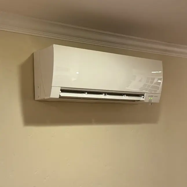Mitsubishi MXZ-5C42NA multi-zone condenser installed by Nur HVAC